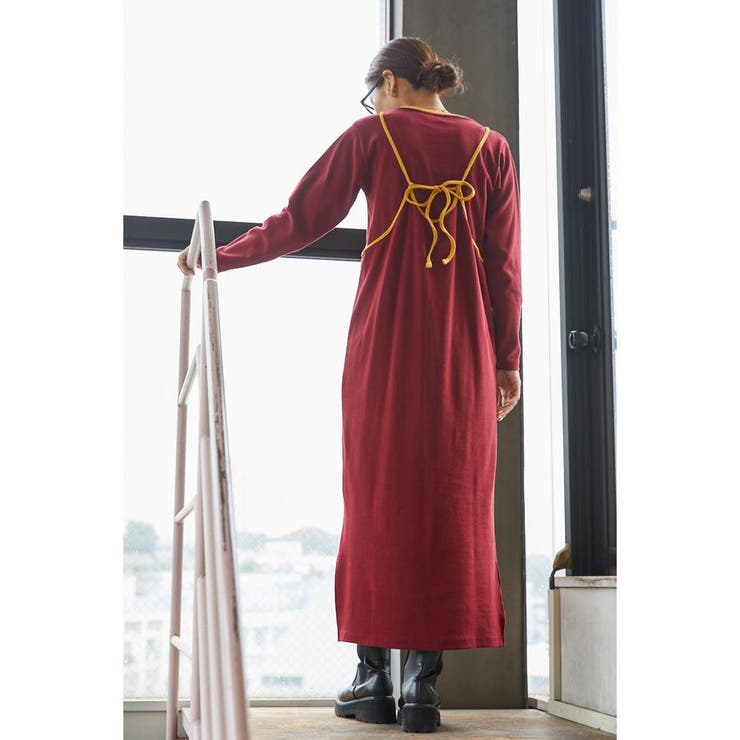 WEB限定）リンガーL/SキャミワンピースセットWL[品番