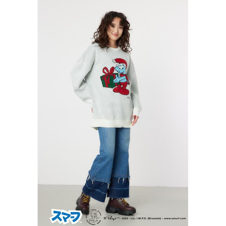 (THE SMURFS)チュニックニットワンピース | RODEO CROWNS WIDE BOWL | 詳細画像4 