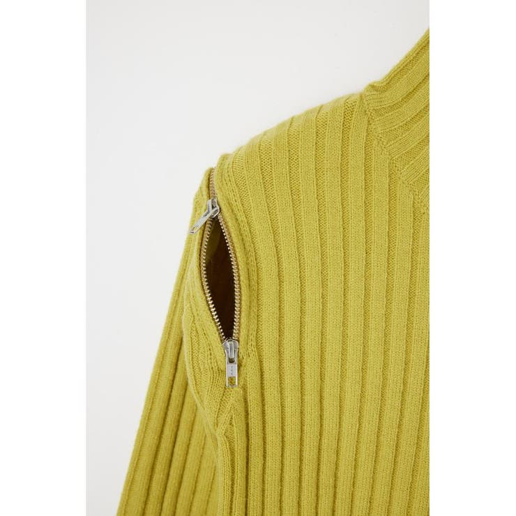 SHOULDER ZIP OPEN RIB MG トップス | SLY OUTLET | 詳細画像6 