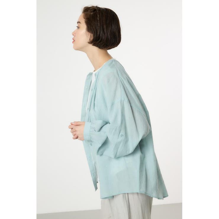 リネンライクロールアップシャツ | RODEO CROWNS WIDE BOWL | 詳細画像23 