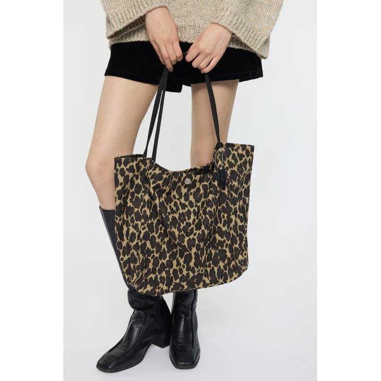 柄BRN5 | SKINNY HANDLE トートバッグ | MOUSSY OUTLET