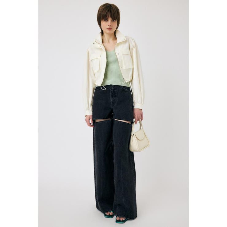 BLK | HW NOTCH STRAIGHT | MOUSSY OUTLET