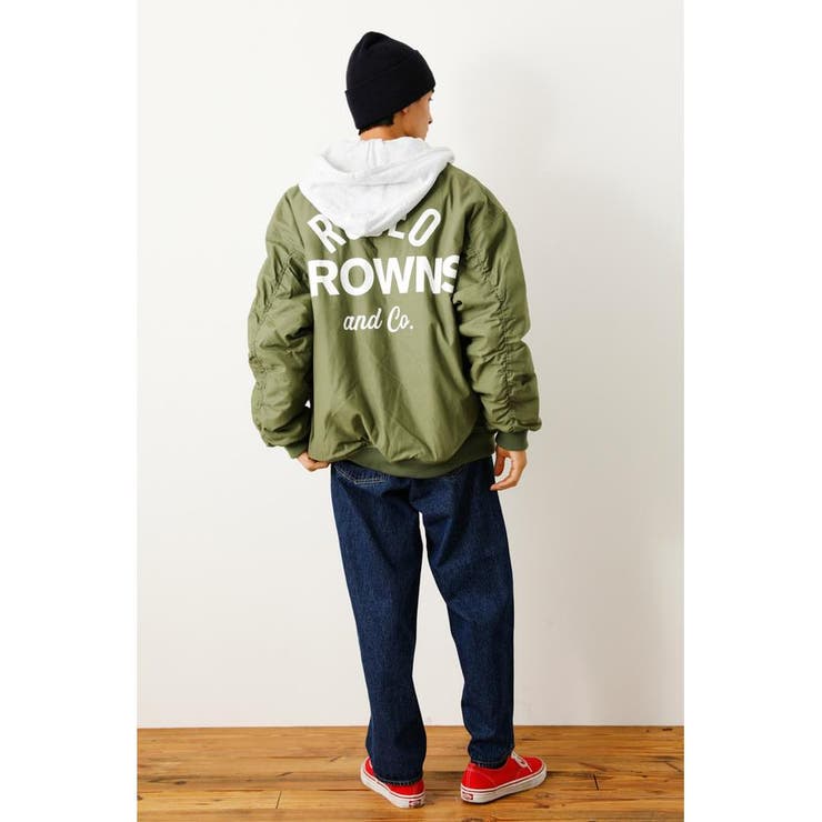 MENS LOGO BIG HOODIE ブルゾン[品番：BJLW0023838]｜RODEO