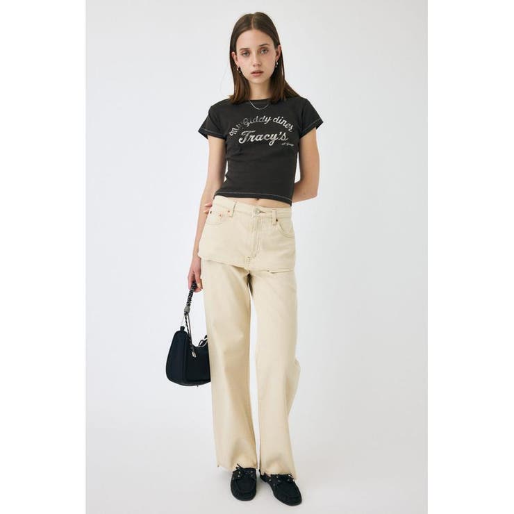 LAYERED WIDE STRAIGHT デニム | MOUSSY OUTLET | 詳細画像21 