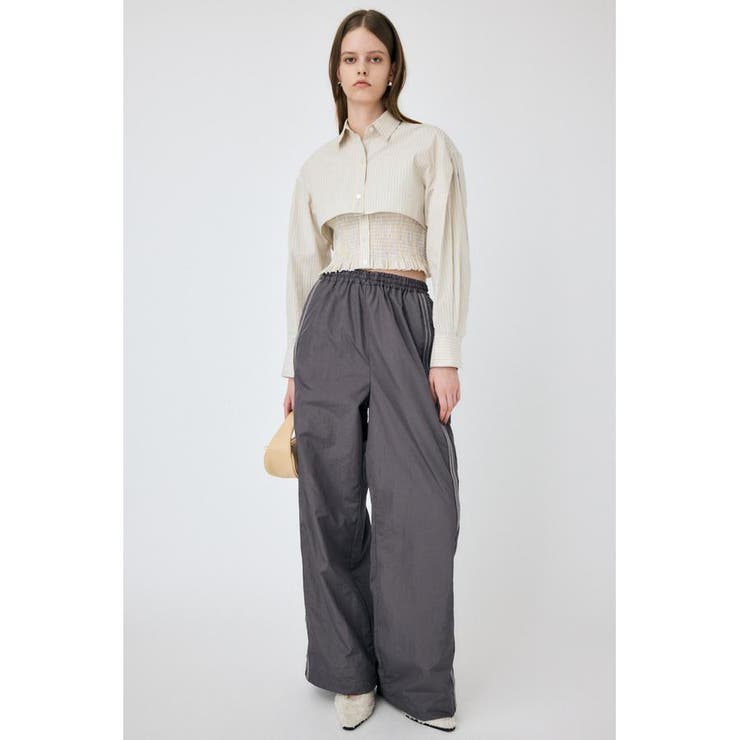 GRY | LINE ワイドパンツ | MOUSSY OUTLET