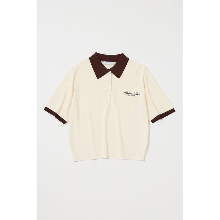 IVOY3 | HALF SLEEVE ニットポロ | MOUSSY OUTLET