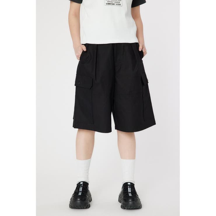 BLK | バミューダカーゴパンツ | RODEO CROWNS WIDE BOWL