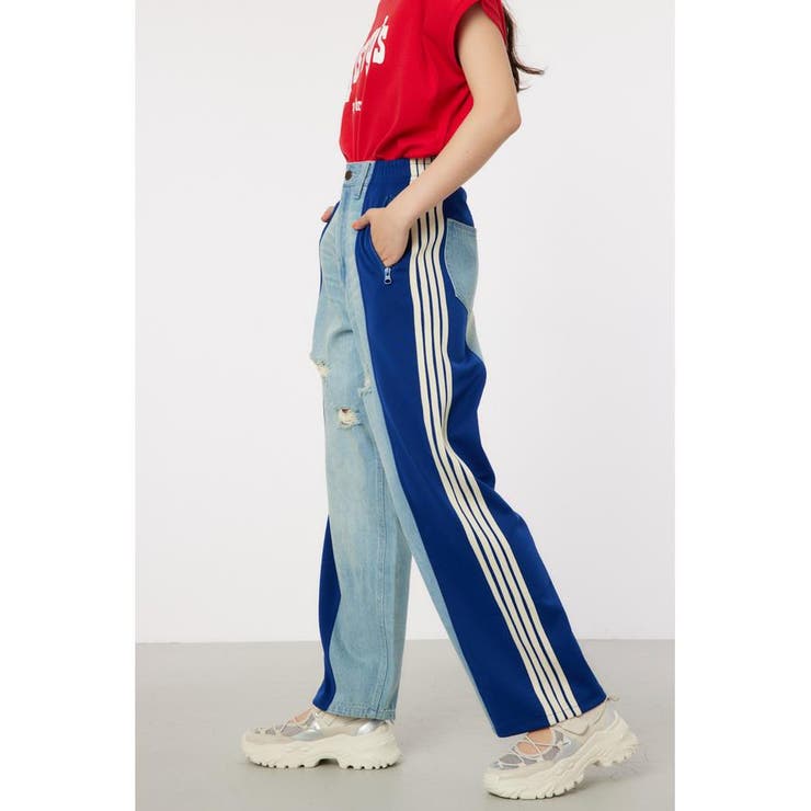 アシンメトリーDENIM PT（デニムパンツ）｜RODEO CROWNS WIDE