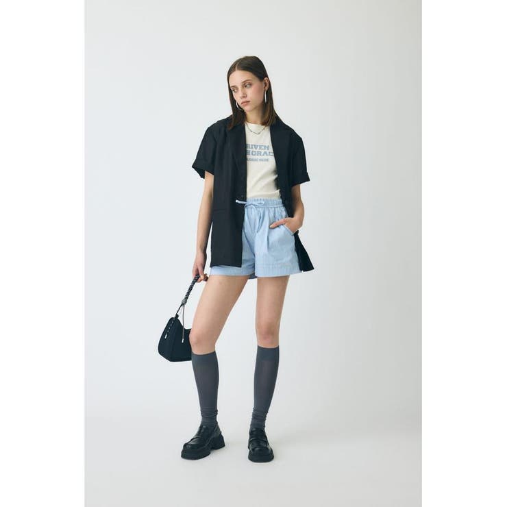 BLURRED LOGO TEE | MOUSSY OUTLET | 詳細画像8 