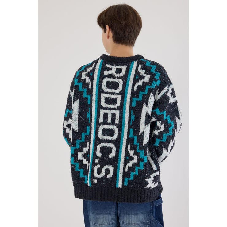 オルテガジャカードニット | RODEO CROWNS WIDE BOWL | 詳細画像12 