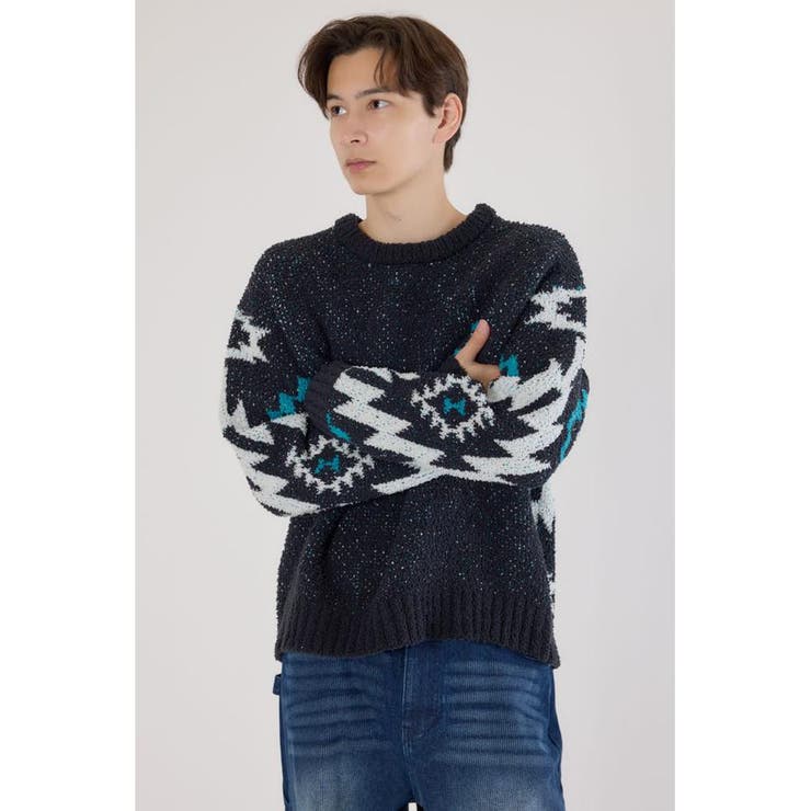 オルテガジャカードニット | RODEO CROWNS WIDE BOWL | 詳細画像16 