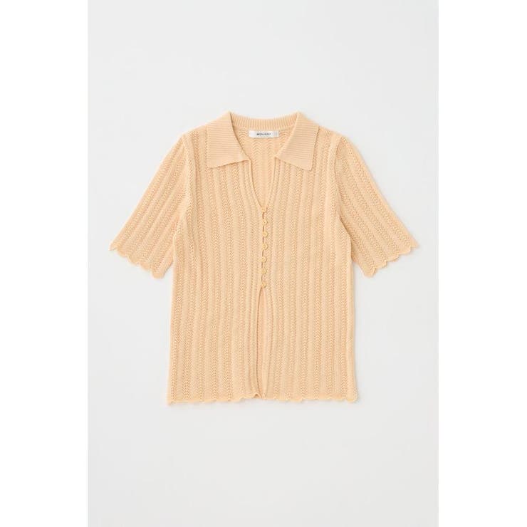 COTTON KNIT OPENWORK カーディガン | MOUSSY OUTLET | 詳細画像17 