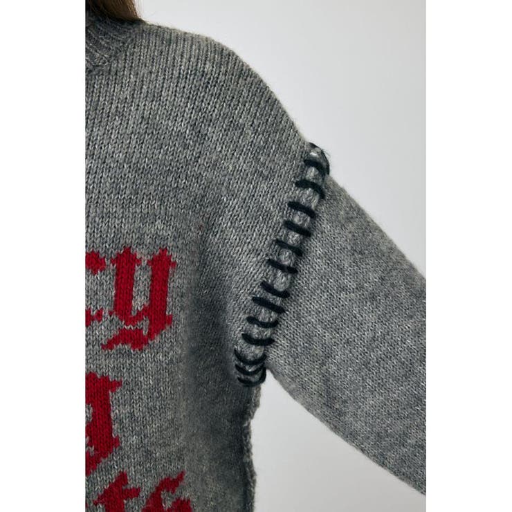 KNITTED WORDS セーター | MOUSSY OUTLET | 詳細画像13 