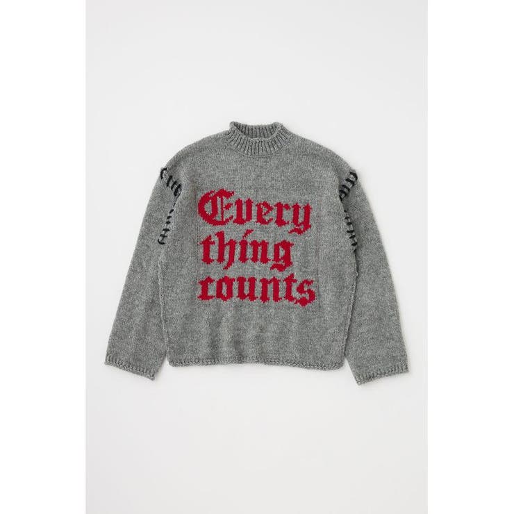 KNITTED WORDS セーター | MOUSSY OUTLET | 詳細画像17 