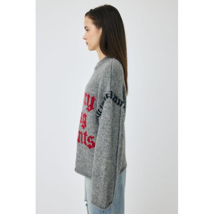 KNITTED WORDS セーター | MOUSSY OUTLET | 詳細画像9 