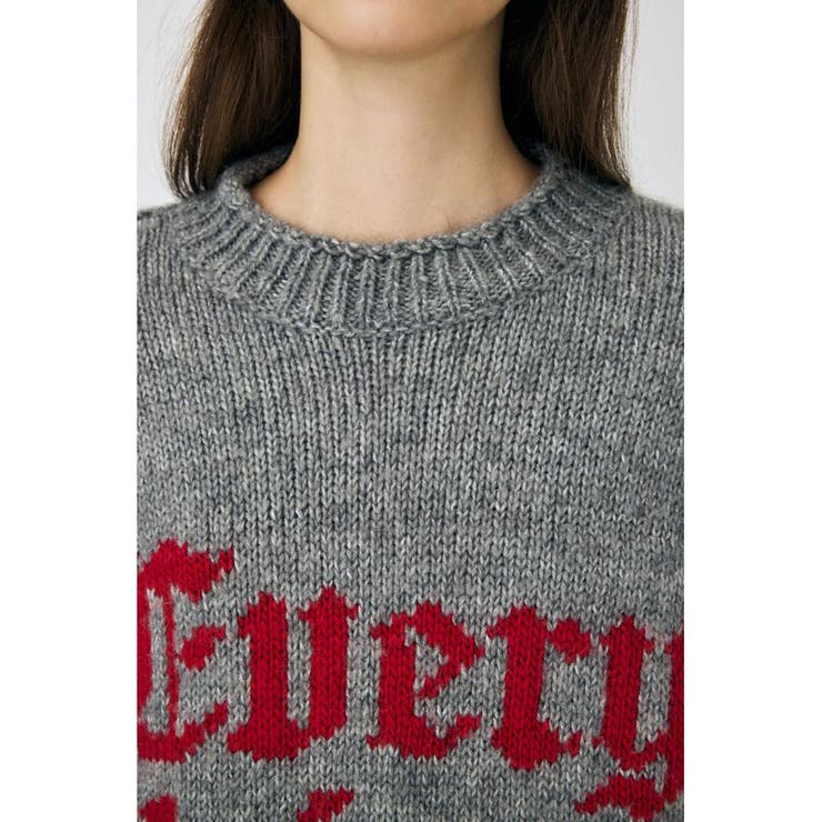 KNITTED WORDS セーター | MOUSSY OUTLET | 詳細画像11 