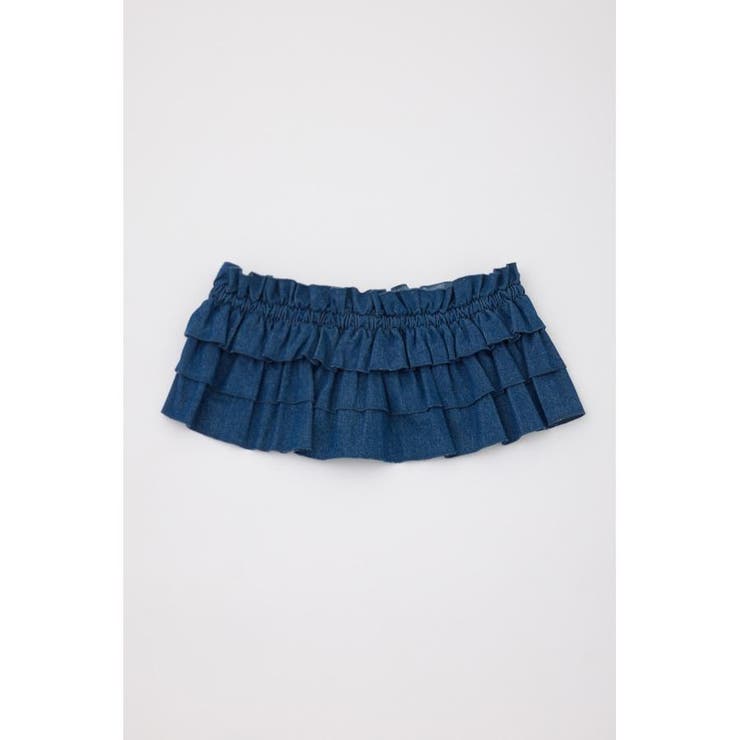 BLU | DENIM MULTI WAY FRILL ACCE | RODEO CROWNS WIDE BOWL