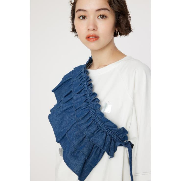 DENIM MULTI WAY FRILL ACCE | RODEO CROWNS WIDE BOWL | 詳細画像3 