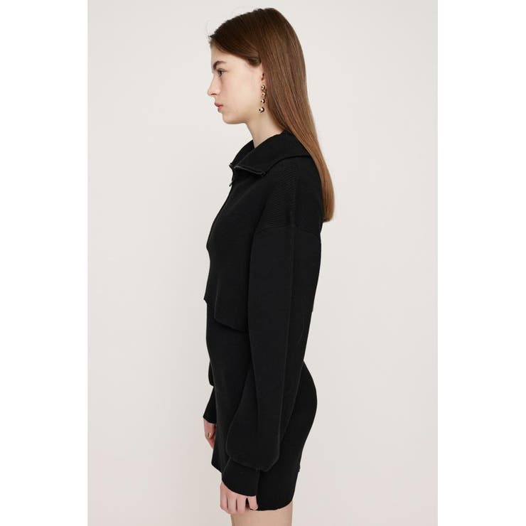 BIG COLLOR ZIP UP 2P ショートワンピース | SLY OUTLET | 詳細画像5 