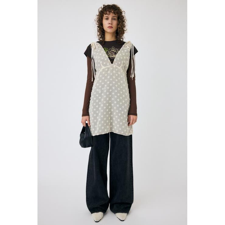 FLOWER MOTIF シアーミニドレス | MOUSSY OUTLET | 詳細画像2 
