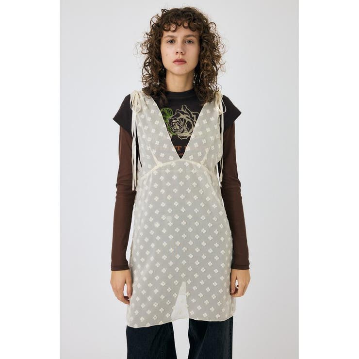FLOWER MOTIF シアーミニドレス | MOUSSY OUTLET | 詳細画像5 