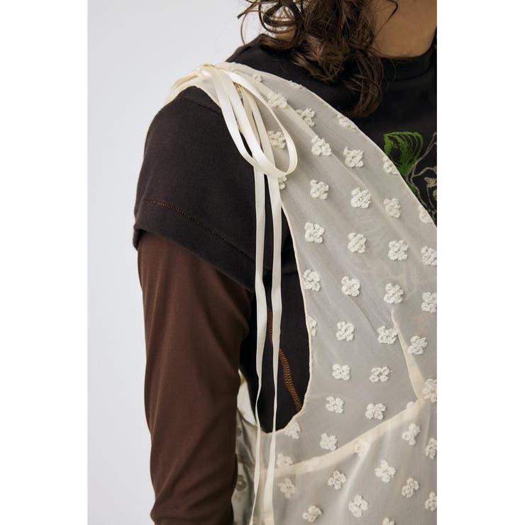 FLOWER MOTIF シアーミニドレス | MOUSSY OUTLET | 詳細画像9 