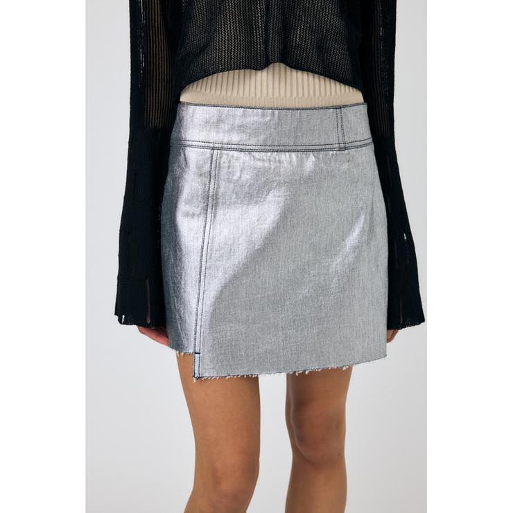 FOIL PRINT ミニスカート | MOUSSY OUTLET | 詳細画像5 