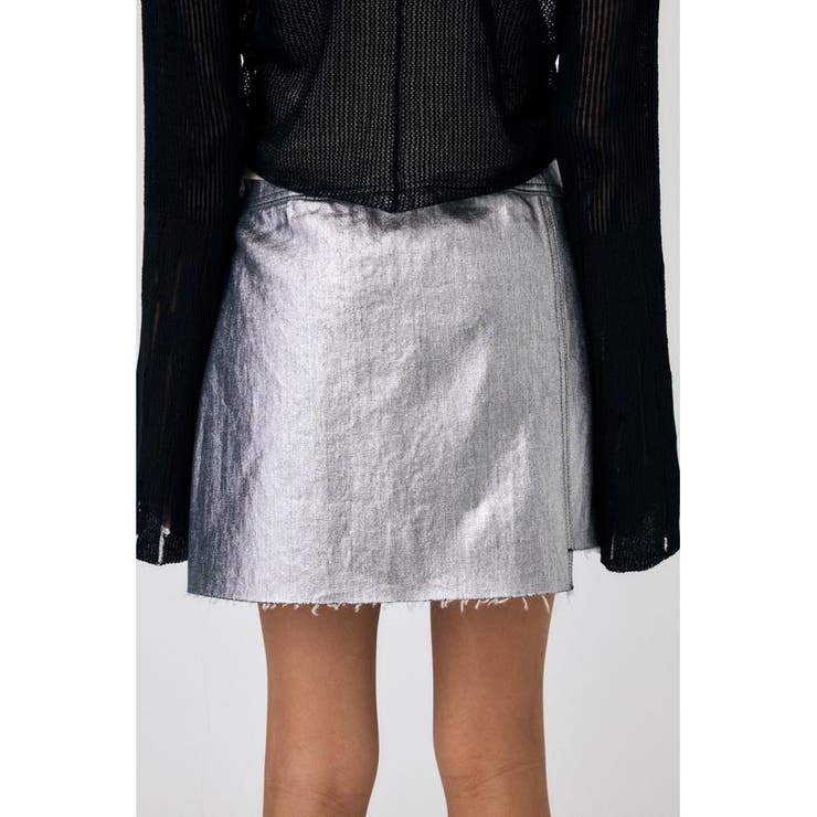 FOIL PRINT ミニスカート | MOUSSY OUTLET | 詳細画像7 