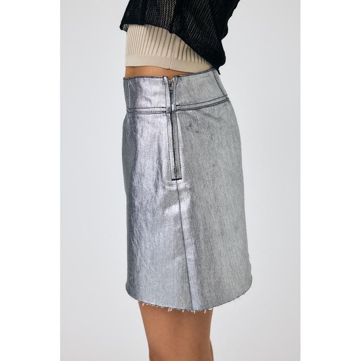 FOIL PRINT ミニスカート | MOUSSY OUTLET | 詳細画像8 