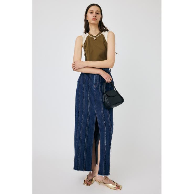 FRONT SLIT FRINGE スカート | MOUSSY OUTLET | 詳細画像14 