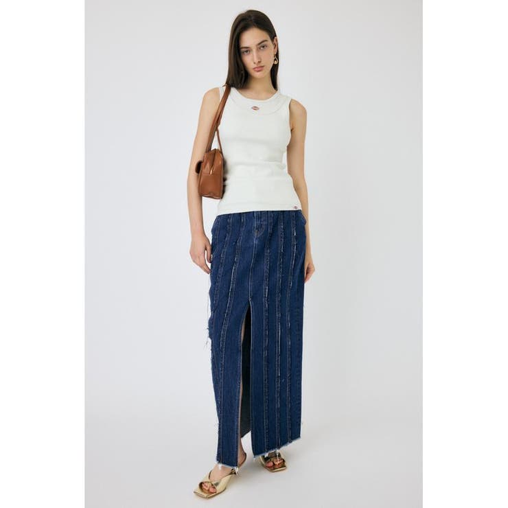 FRONT SLIT FRINGE スカート | MOUSSY OUTLET | 詳細画像28 