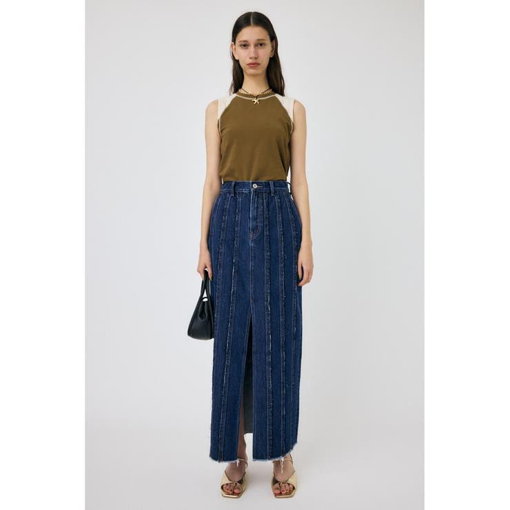 FRONT SLIT FRINGE スカート | MOUSSY OUTLET | 詳細画像13 