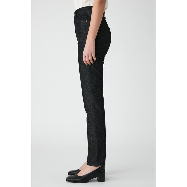 PLAIN JEANS BLK STRAIGHT SLIM[品番：BJLW0019942]｜MOUSSY OUTLET