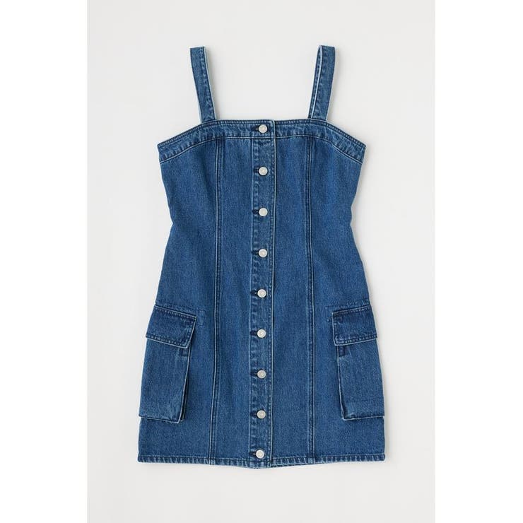 DENIM CARGO MINI ドレス | MOUSSY OUTLET | 詳細画像17 