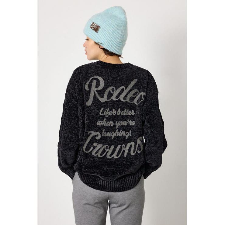 モールニットEMBROIDERYロゴトップス | RODEO CROWNS WIDE BOWL | 詳細画像15 