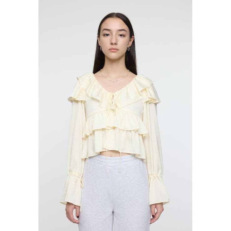 PETAL ブラウス | MOUSSY OUTLET | 詳細画像4 