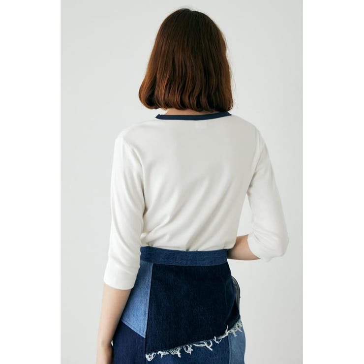 EMBROIDERY MESSAGE Tシャツ | MOUSSY OUTLET | 詳細画像3