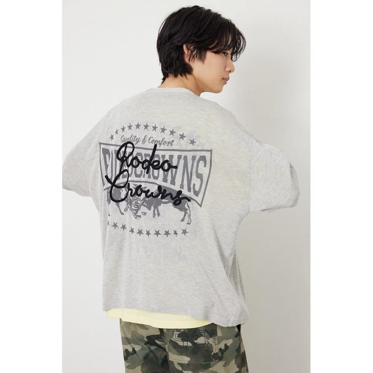 L/T.GRY1 | ロープロゴニットトッパー | RODEO CROWNS WIDE BOWL
