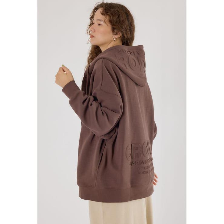 エンボスBIG ZIPパーカー | RODEO CROWNS WIDE BOWL | 詳細画像9 