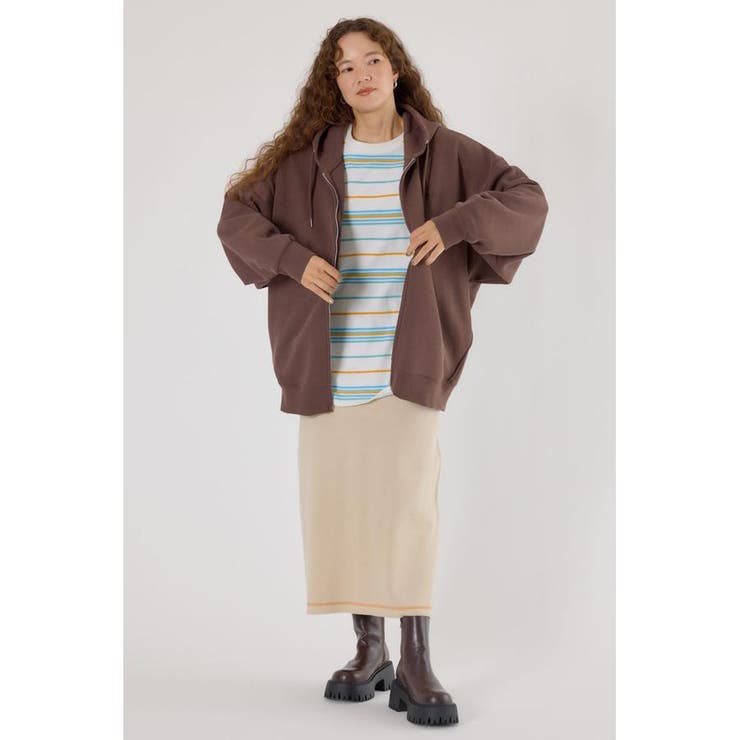 エンボスBIG ZIPパーカー | RODEO CROWNS WIDE BOWL | 詳細画像12 