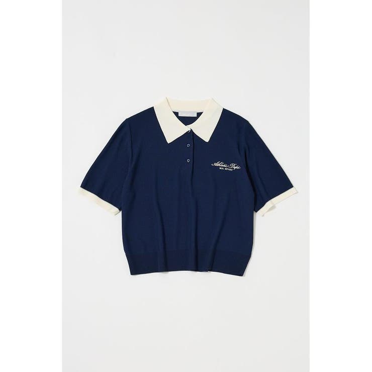 HALF SLEEVE ニットポロ | MOUSSY OUTLET | 詳細画像8 
