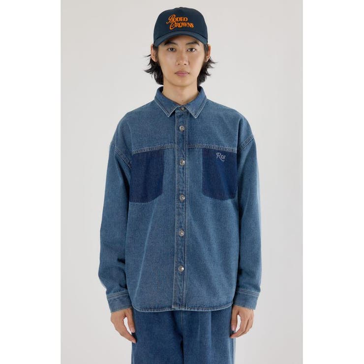 バリエーションデニムシャツ | RODEO CROWNS WIDE BOWL | 詳細画像18 