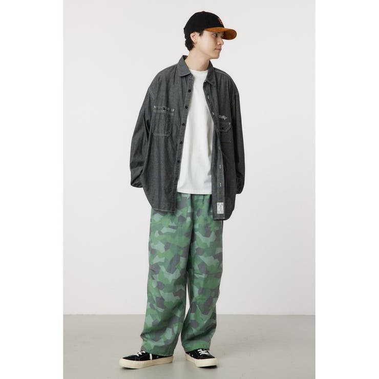 chambray work shirt | RODEO CROWNS WIDE BOWL | 詳細画像5 