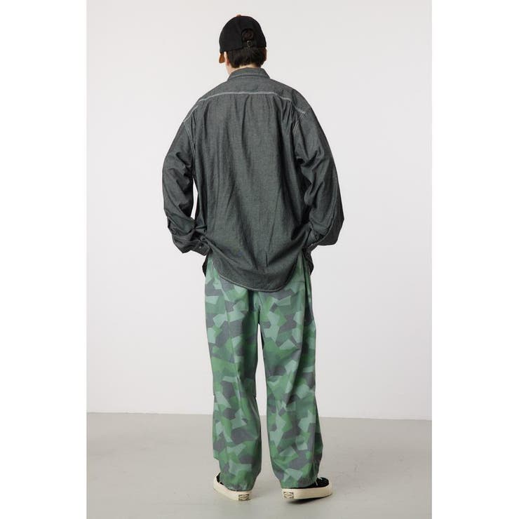 chambray work shirt | RODEO CROWNS WIDE BOWL | 詳細画像6 