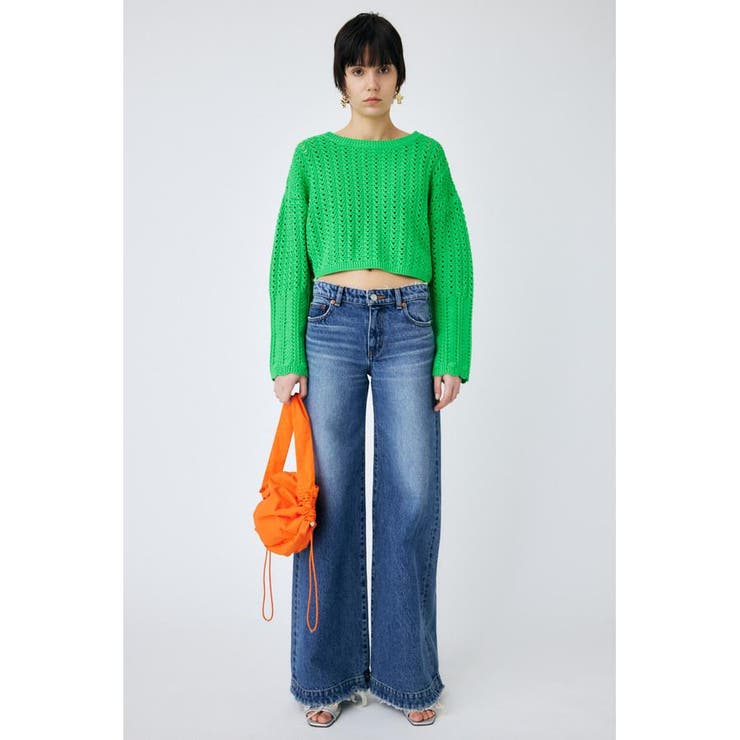 OPEN STITCH ニット | MOUSSY OUTLET | 詳細画像7 