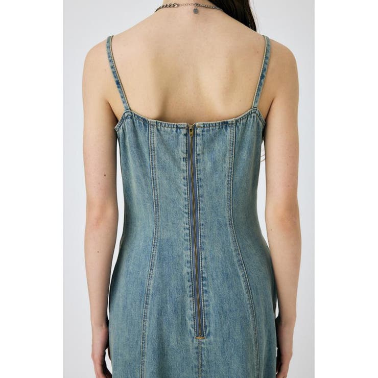 DENIM A LINE キャミドレス | MOUSSY OUTLET | 詳細画像6 
