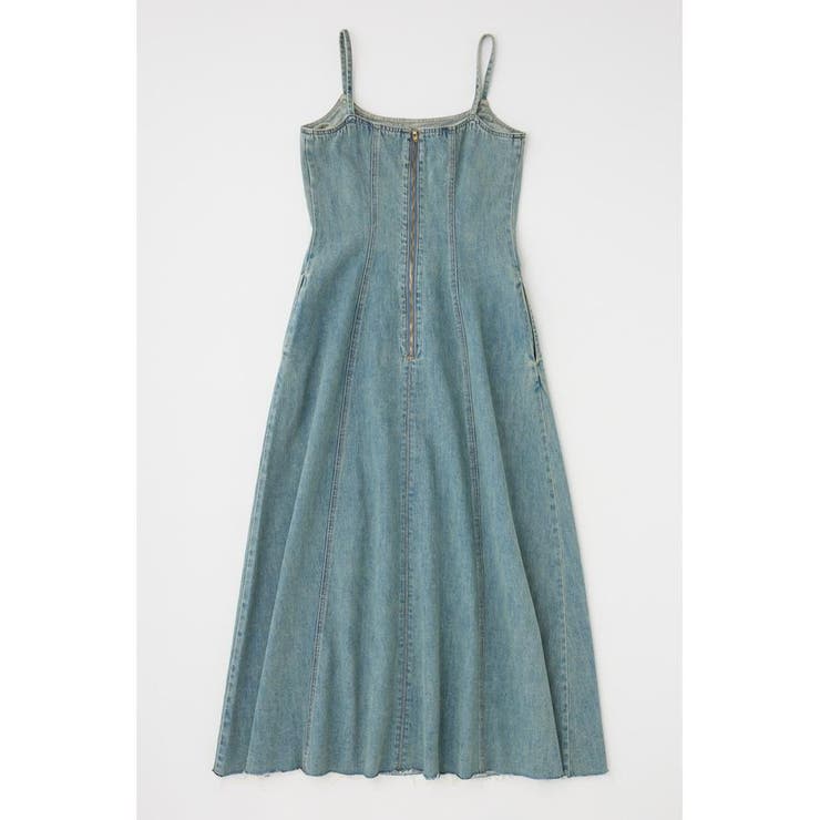 DENIM A LINE キャミドレス | MOUSSY OUTLET | 詳細画像9 