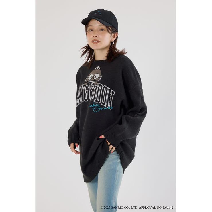 柄BLU5 | (サンリオキャラクターズ) BLC ニットワンピース | RODEO CROWNS WIDE BOWL