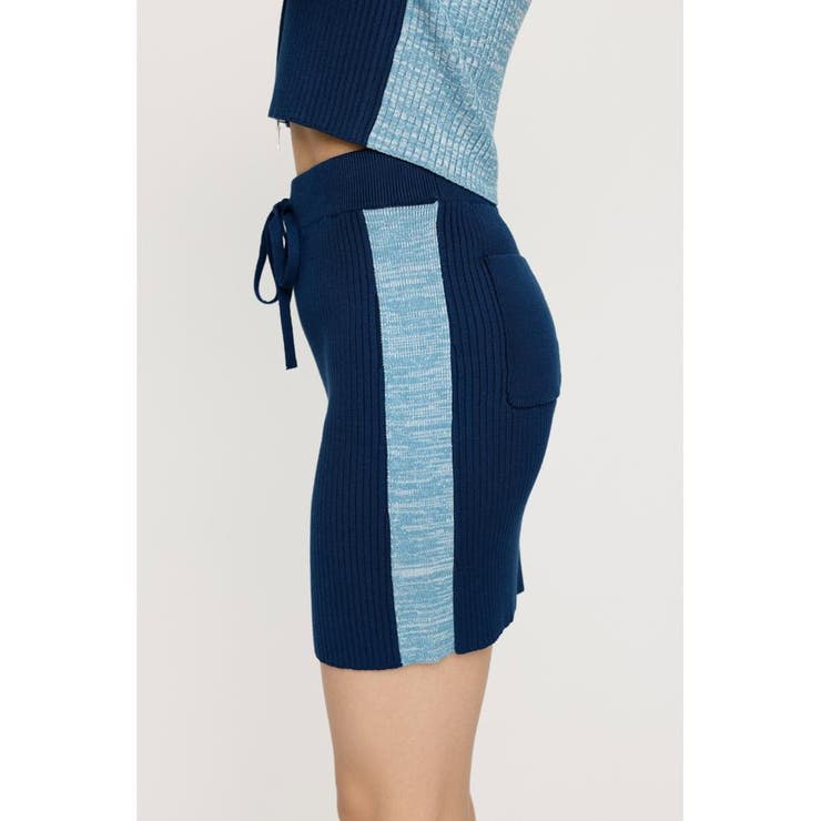 KNIT TRACK SIDE LINE ショートスカート | SLY OUTLET | 詳細画像9 
