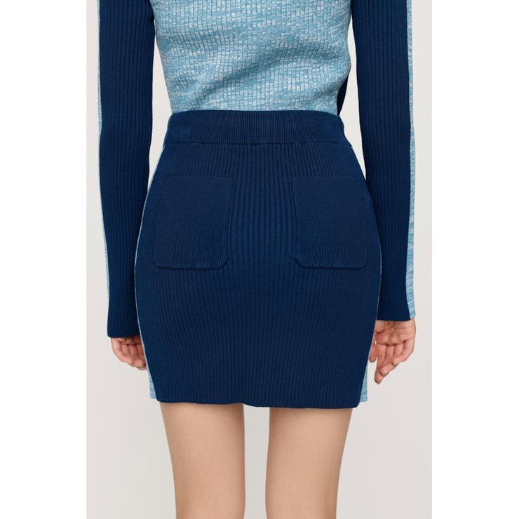 KNIT TRACK SIDE LINE ショートスカート | SLY OUTLET | 詳細画像10 